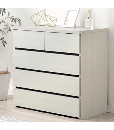 クロシオ シャイン ハイチェスト ホワイト 幅60cm 鏡面 洋服タンス Amazon.co.jp: クロシオ シャイン ハイチェスト ホワイト 幅60cm